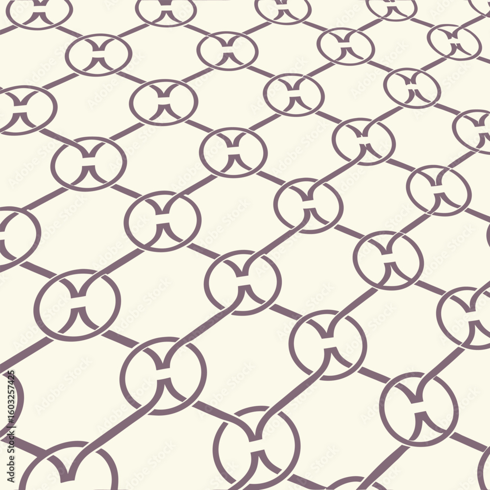 Poster abstract geometric pattern with interlocking circles and lines a stylish and minimalist background d
