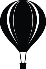 Air balloon icon logo vector illustration template design
