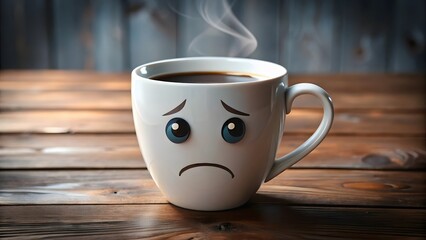 Sad Coffee Mug