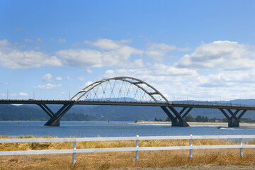 Alsea Bay Bridge Near Waldport Oregon