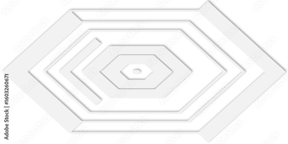 Aufkleber  white honeycomb pattern with soft edges and subtle gray lines  white hexagonal tiles creating a modern geometric pattern white background surface.