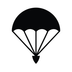 Parachute silhouette design