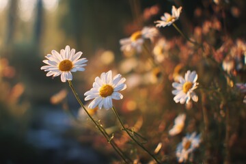 cozy glow chamomile bloom blur