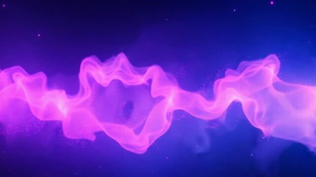 Vertical Glowing Particle Loop &ndash; Seamless 4K Background for TikTok and YouTube Shorts Videos