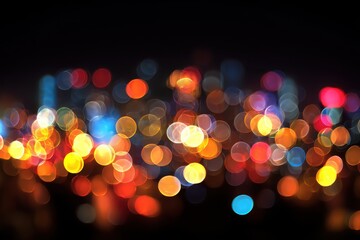 vibrant blurred backdrop