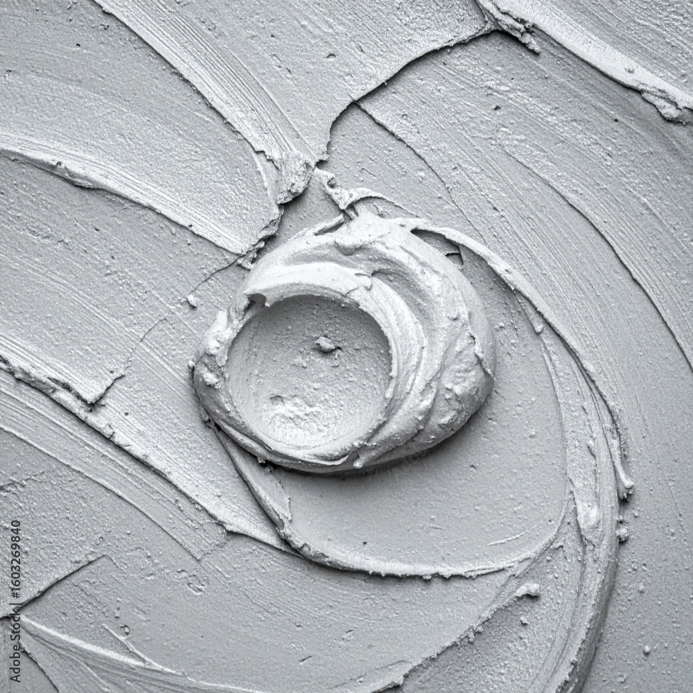 Poster abstract gray texture background of plaster stucco with swirling pattern