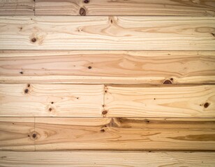Fototapeta premium Close Up of Natural Wood Grain Texture with Horizontal Wooden Panels