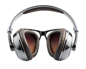 headphones  isolated on white background. PNG Transparent file type with high definition quality And vibrant color grading Available.