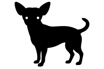 Tan Chihuahua Dog Silhouette animal