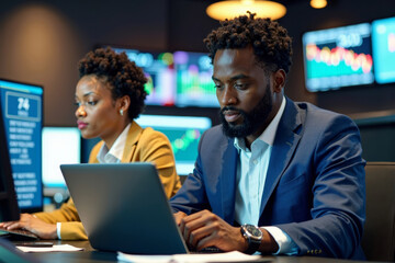 Capturing the Determination and Success of African American Professionals in the Online Stock Market Exchange: A Photo Series