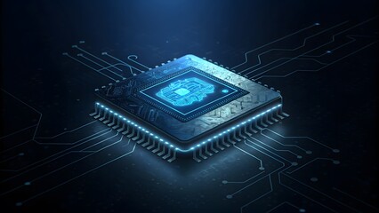 Futuristic Microchip Technology