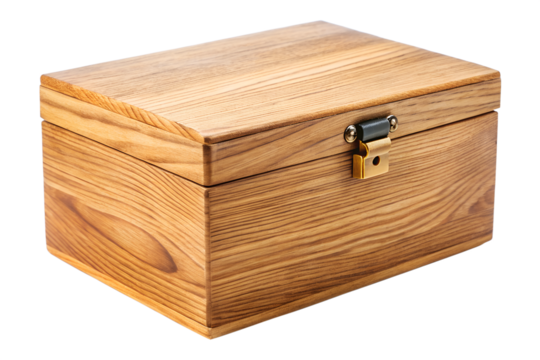 old wooden box isolated on white background. PNG Transparent file type with high definition quality And vibrant color grading Available.