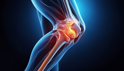 x ray knee joint worn cartilage osteoarthritis inflammation chronic pain