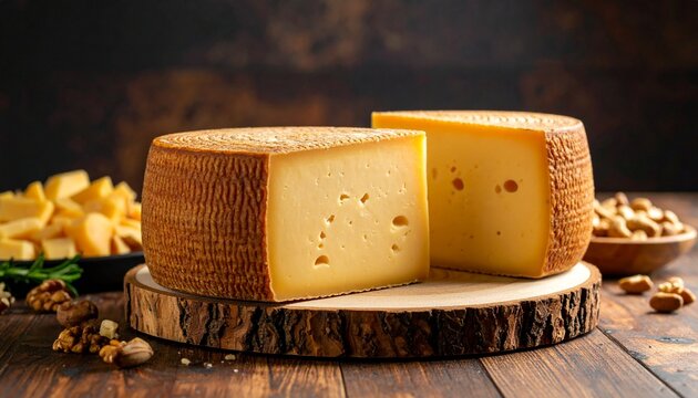 Comté
A firm, cow’s milk cheese aged for up to 24 months. Nutty, buttery taste with complex layers. Made in large 40 kg wheels. - Powered by Adobe