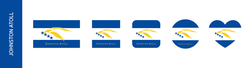 Flag of Johnston Atoll, US