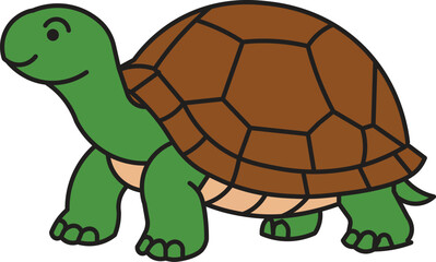 Sea turtle ocean animal silhouette, sea turtle icon, vector illustration .