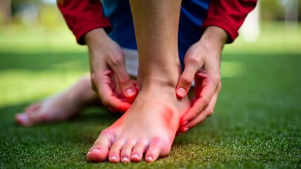 foot pain, shoe discomfort, ankle strain. Soft tissue health. Tendons inflamed from excessive use. Ligaments strengthen with proper care. Arch support improves walking stability.