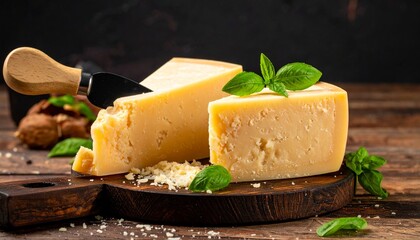 Pecorino Romano
A hard, salty cheese made from sheep’s milk. Perfect for grating, with a sharp and tangy flavor.