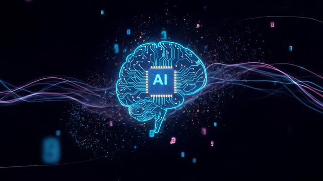 artificial intelligence, brain, chip