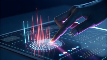 Fingerprint Biometric Authentication on Tablet