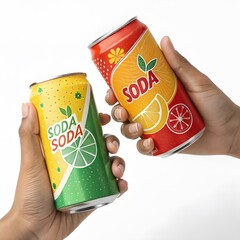 Two Soda Cans Toast