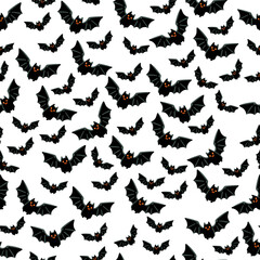 Halloween Pattern Collection – Seamless Spooky and Cute Designs with Pumpkins, Ghosts, Witches, Bats, and Trick-or-Treat Elements