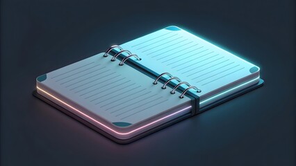 Illuminated Spiral Notebooks