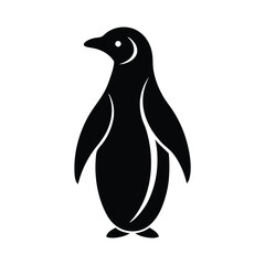 vector illustration of a penguin