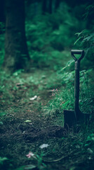 Obraz premium ガーデニングライフ：庭の手入れを始める瞬間