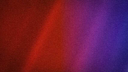Dynamic 4K abstract background with a vibrant red to purple gradient, featuring a captivating grainy texture and subtle blur for modern designs