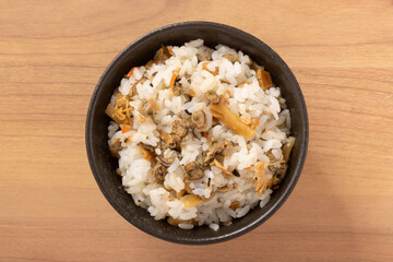 しじみ飯　混ぜご飯