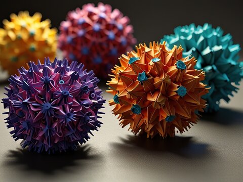 Texture bacteria vireus illustration background 