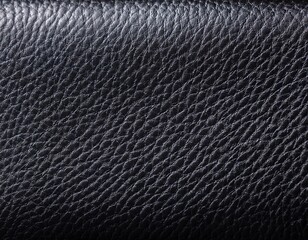 high resolution black leather texture background close up shot of premium grain leather perfect for design projects