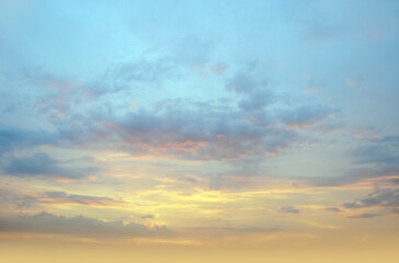 sky and clouds