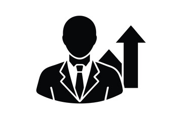 financial advisor vector icon