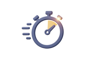 Isolated Fast StopWatch Icon