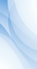 Abstract blue wave background with smooth gradients and minimal design.