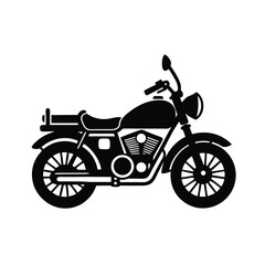 Obraz premium vector illustration of a motorcycle