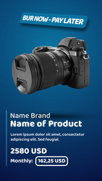 Credit Offer Promo Video Template - Product Sale and Payment Plan Animation