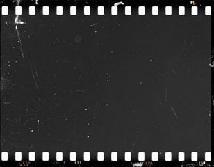 80's negative photo film with grain scratches dust film grain photo overlay background