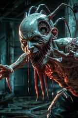 Horrifying Grotesque Mutant Creature