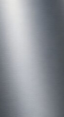 Metallic Silver Surface with Horizontal Brushed Texture for Industrial or Modern Design
