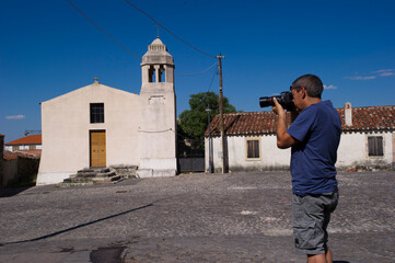 rebeccu the ghost village near Bonorva in northern sardinia, Sassari, Italy