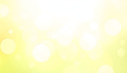 Naklejka premium Yellow gradient with soft light flares white
