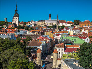 Obraz premium old town of Tallinn 