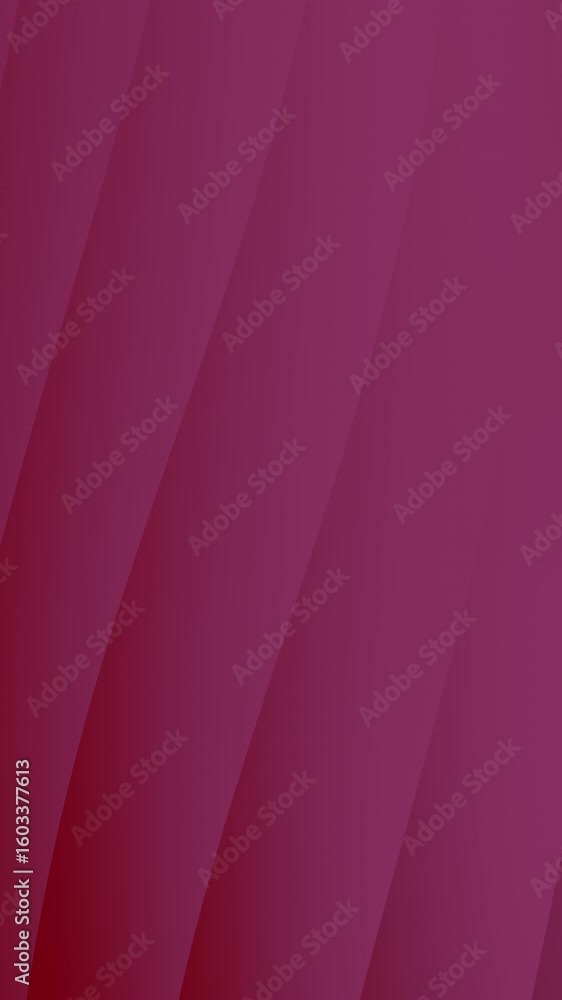 Poster abstract design with diagonal lines in a deep crimson hue.