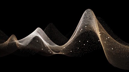 Abstract wave forms