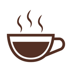 Coffee Cup with Saucer Icon