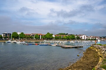 Obraz premium Saint-Jean-de-Luz, Nouvelle-Aquitaine, Pyrenees-Atlantiques, France, Europe