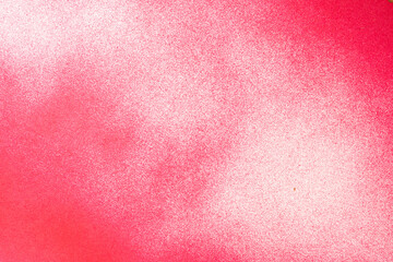 赤のスプレー塗料で描いた背景